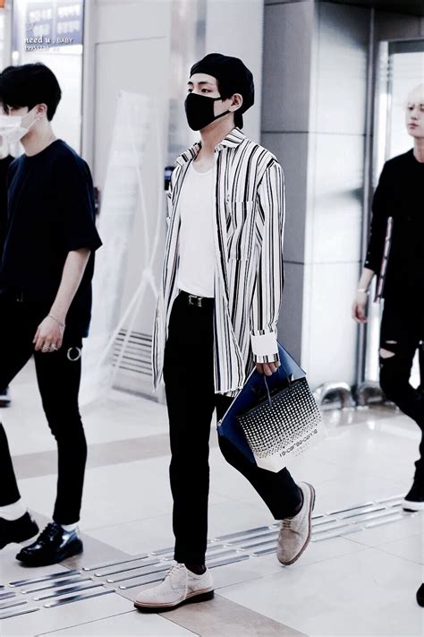 bts airport fashion